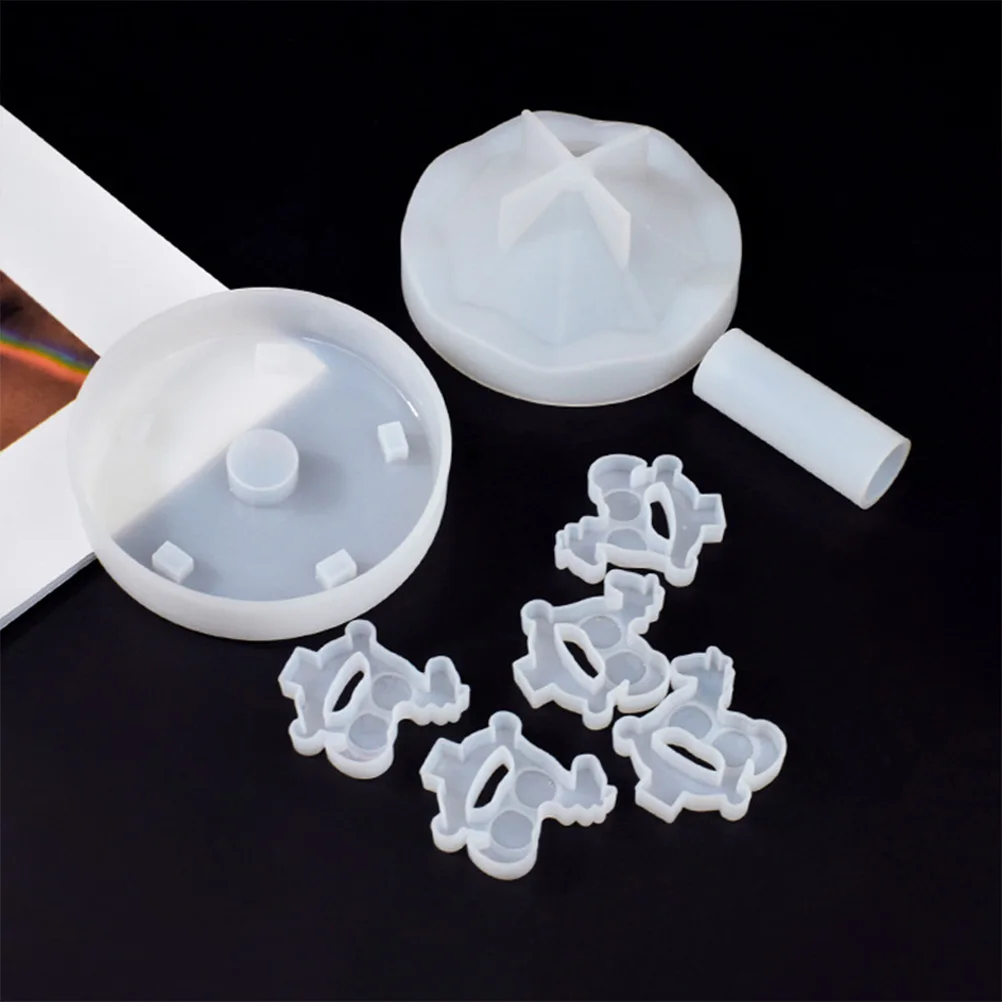

1Set Silicone Merry-Go-Round Mold Diy Epoxy Casting Kit Reusable Non-Stick Flexible Craft Tool For Jewelry Making Handicraft