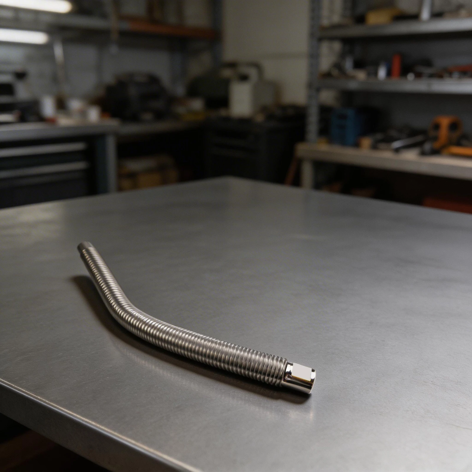 6x100CM Flexible Exhaust Pipe Made from Stainless Steel for Smokehouses and Fireplace Accessories with Leak Resistant Connection