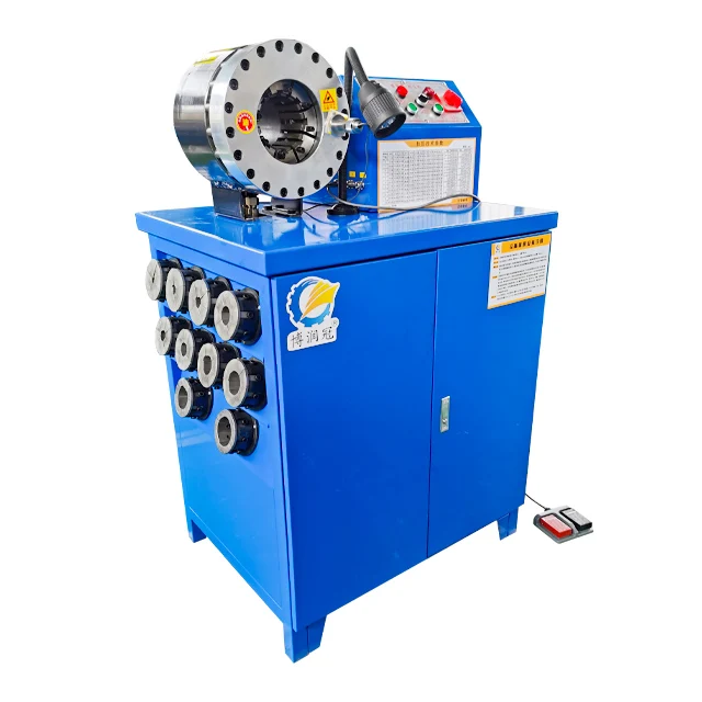 1/4 Up To 4 Inches High Pressure Hydraulic Press For Hoses Profile Pipe Reducer Machine