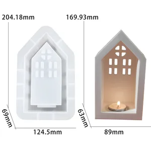 Kalıptaki 6 büyük satış, silikon abajur-no. 2