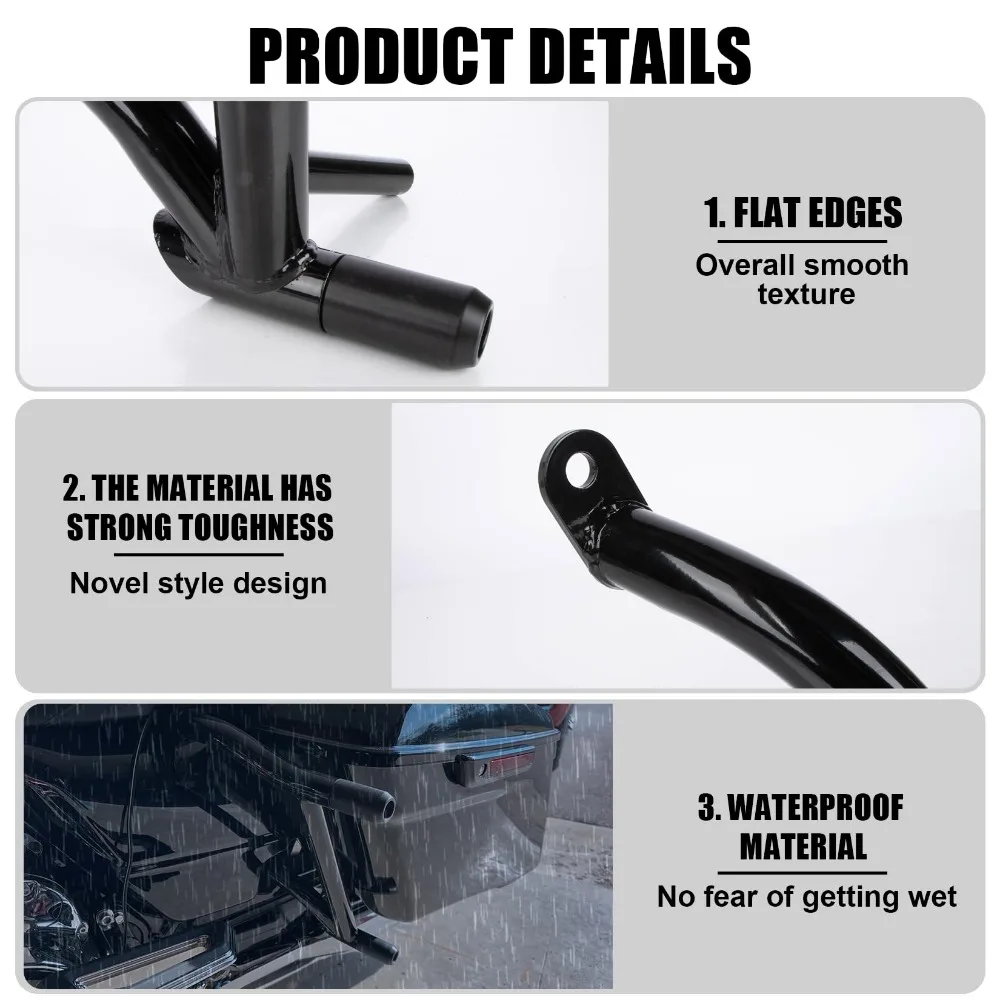 Motorcycle Saddle Bag Guards Crash Bars for harley Touring Street Glide Road Glide Road King Limitted 2009-2024