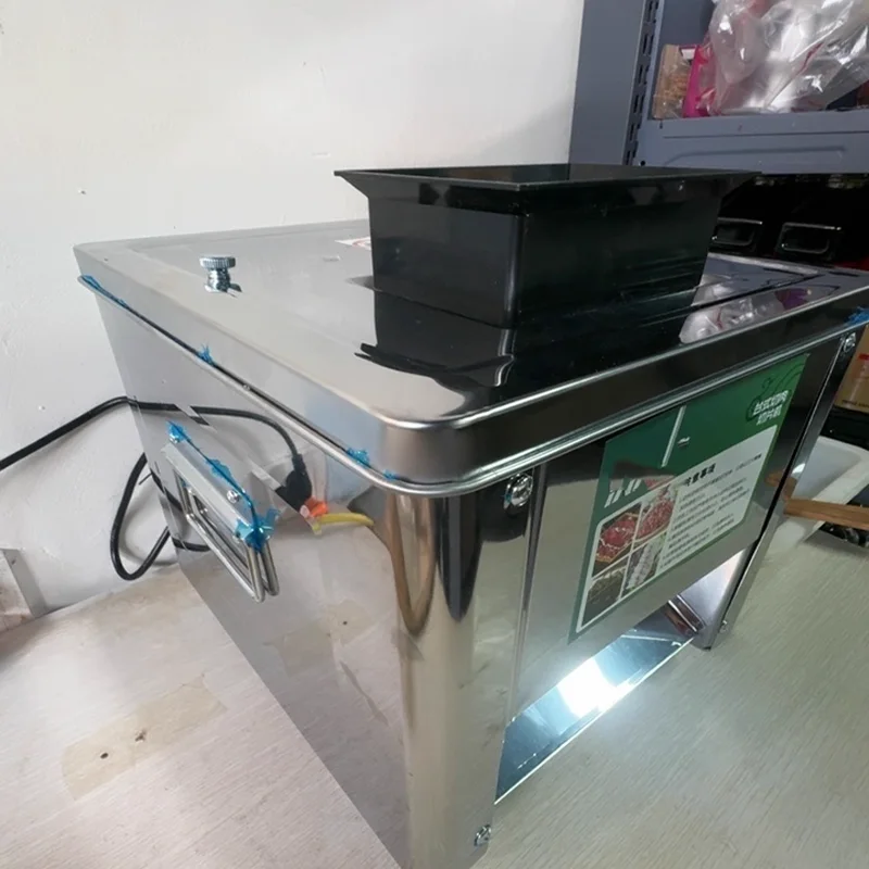 

High Quality Electric Small Portable Chicken and Beef Meat Slicer and Strip Cutter Machine Meat Cutting Machine