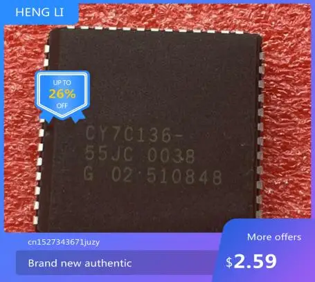 IC nueva 100% CY7C136-55JXC