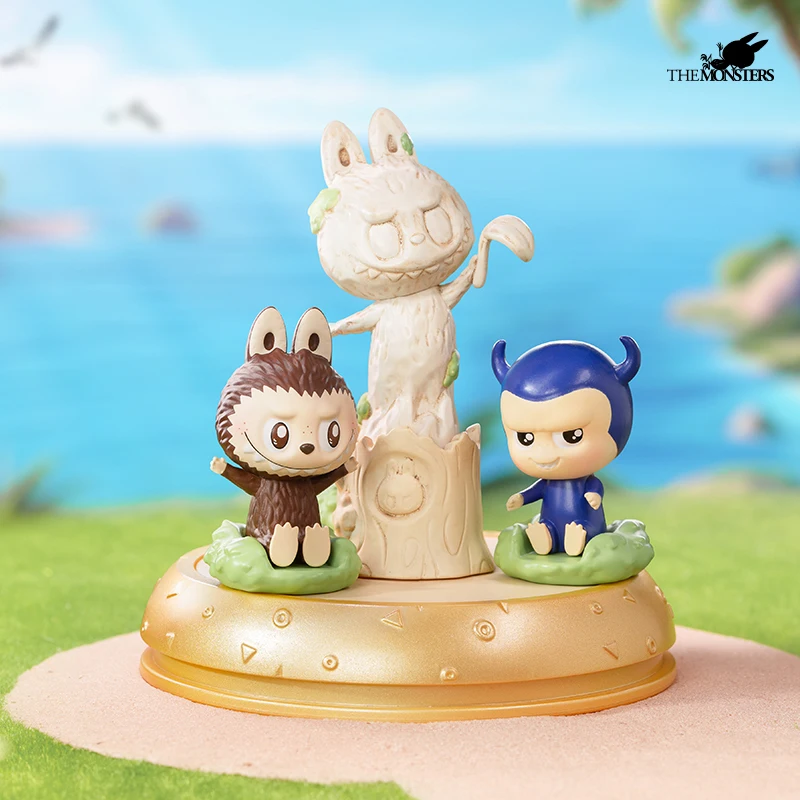 

POP MART THE MONSTERS Серия игр Наборы сцен Слипая коробка Игрушки Kawaii Аниме Фигурка Caixa Caja Сюрприз Mystery Box