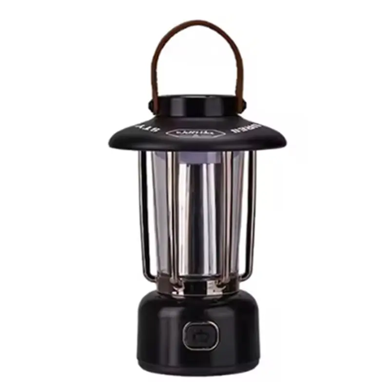 YWDZ-USB Rechargeable LED Outdoor Mini Metal Horse Light Camping Light Pinecone Ambient Light 1/4 Threaded Port Mounting Bracket