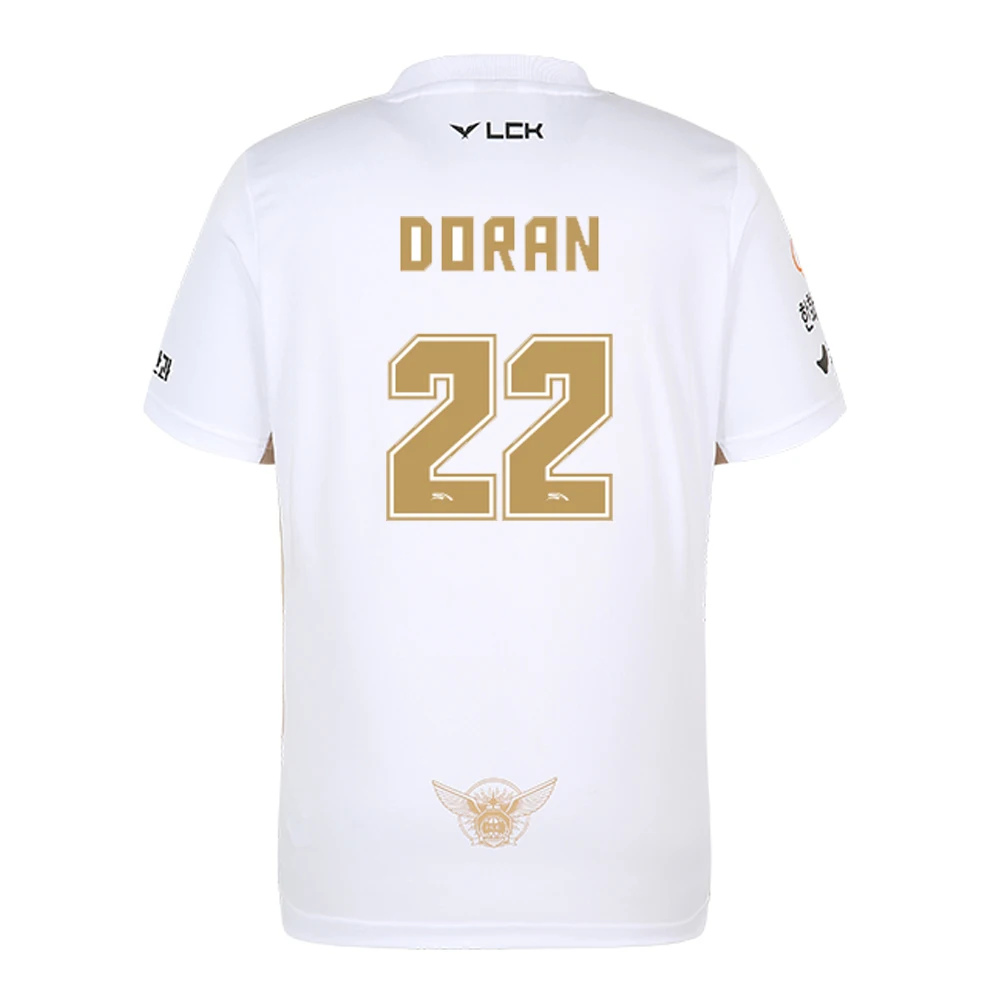 2024 New HLE E-Sports Club World Finals Limited Jersey League Of Legends Fashion Fans Support Tops Trend Peanut Doran T Shirt