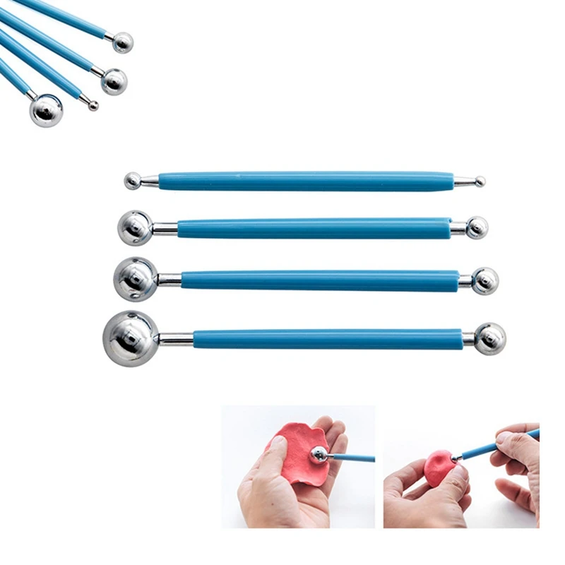 33 PCS Polymer Clay Tools Set Pottery Sculpting Tools Clay Indentation Trimming DIY Shaping And Carving For Beginners