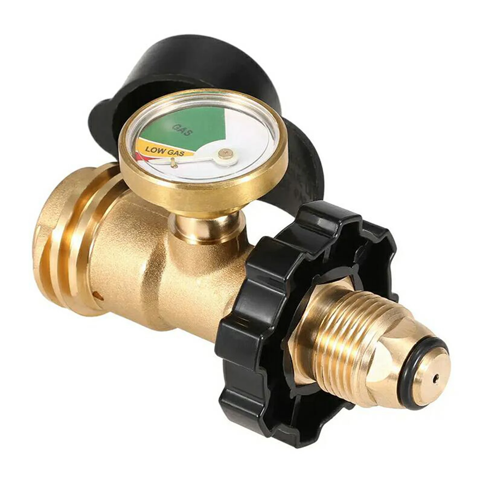 High Low Gas Pressure Gauge Level Indicator POL Propane LPG Bottle Cylinder QCC