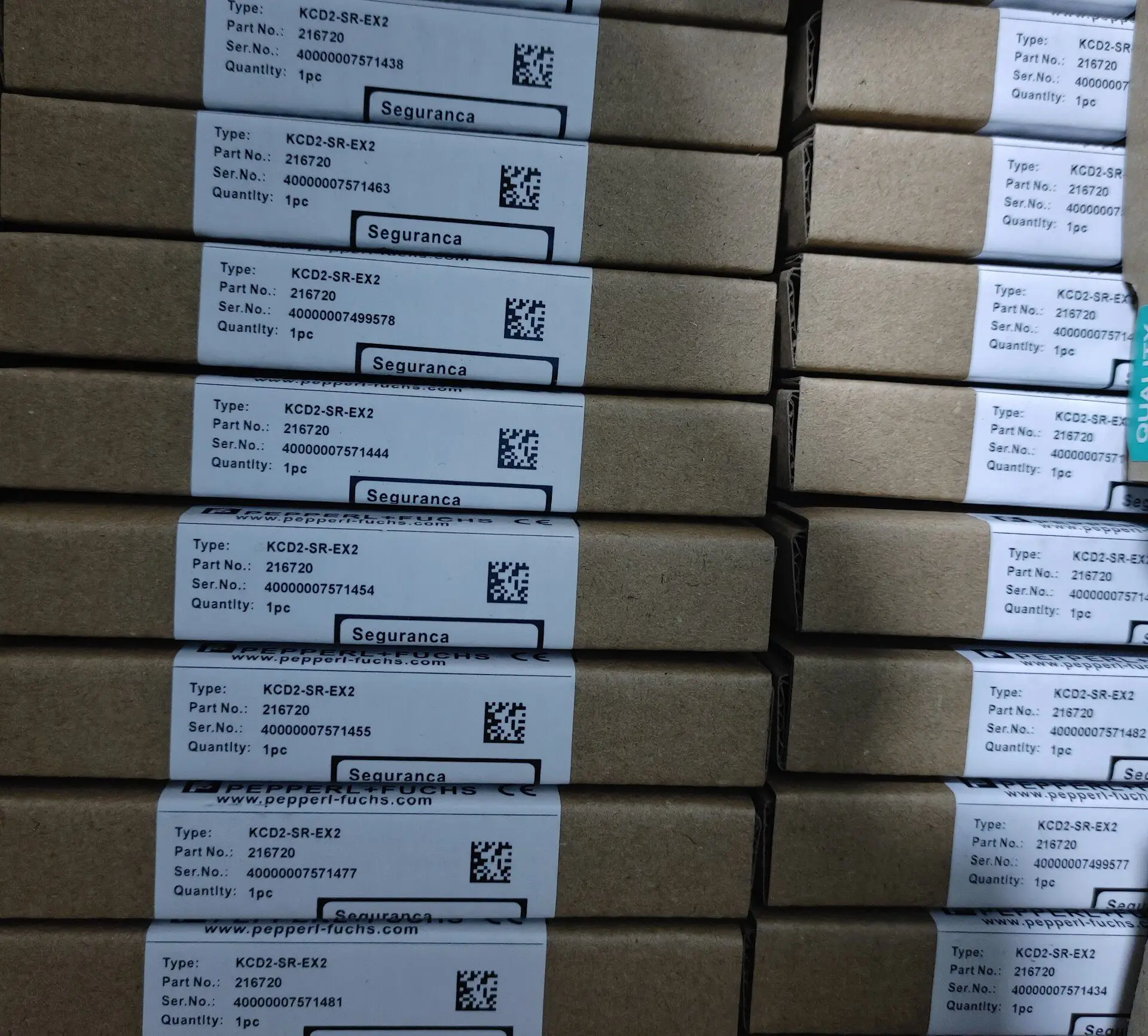

Pepperl + Fuchs safety barrier KCD2-SR-EX2. Imported original and genuinein stock