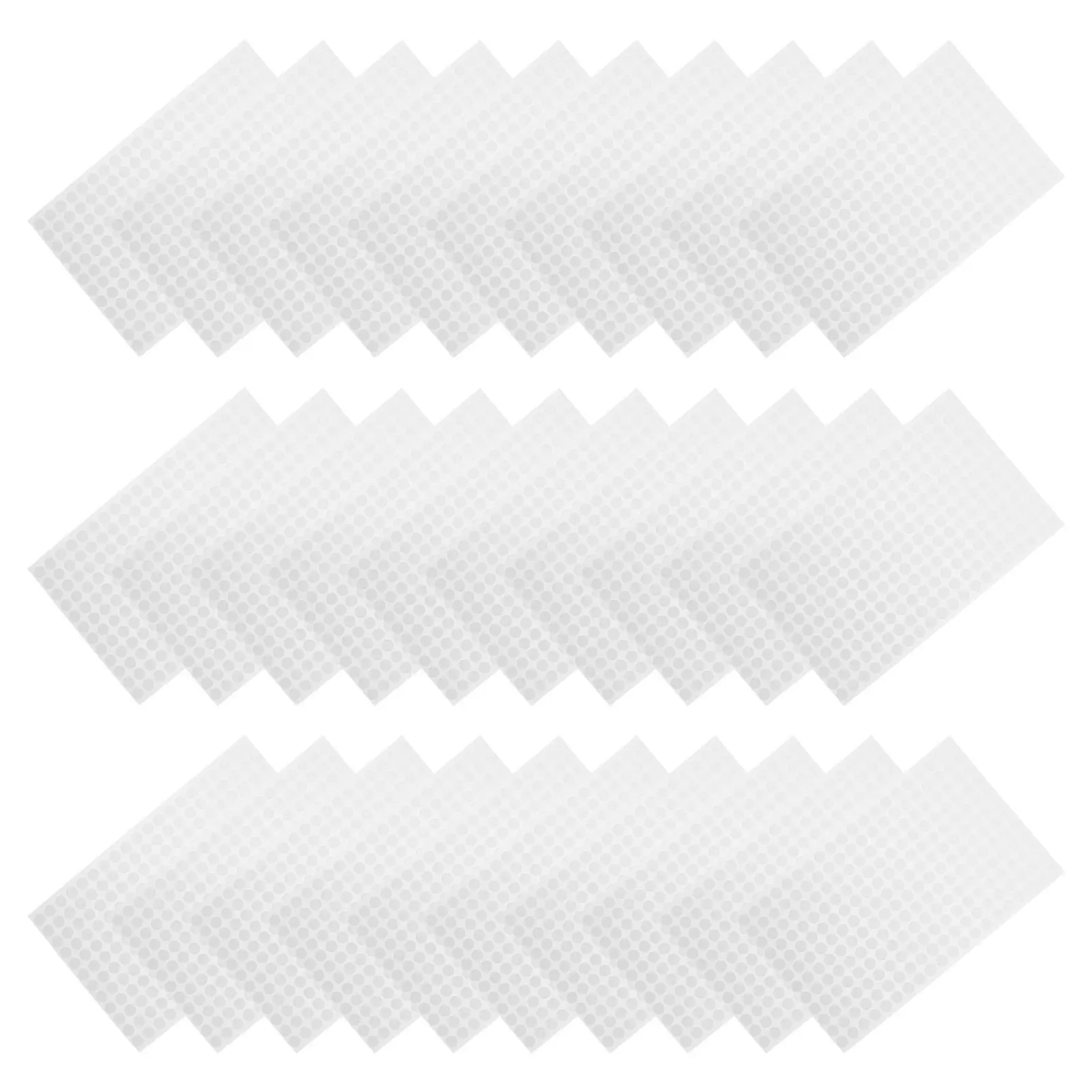 30Sheets Self Adhesive Labels Round Self-adhesive Writable Circle Stickers Removable Dot Classroom Office Projects 3