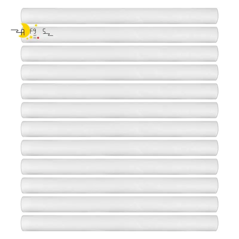 AF95-12Pcs أعواد إسفنجية مضيئة، عصي رغوة LED متوهجة مع 3 أوضاع تأثير وامض للحفلات والحفلات الموسيقية والمناسبات