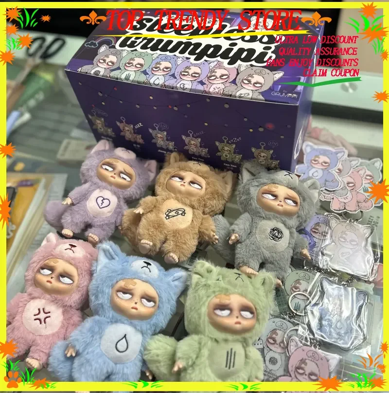 

Caja Ciega De La Serie Kawaii без рукавов Grumpipi MuñEca Bonita De Vinilo Figura De AccióN MuñEcas Encantadoras Caja Misterio