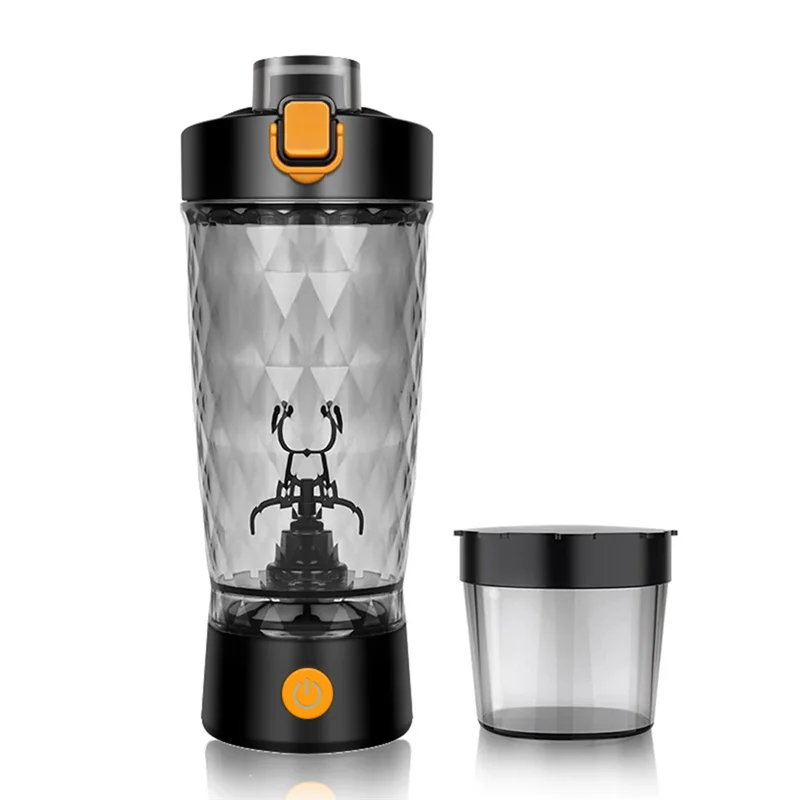 

AB08-Electric Protein Bottle - Automatic Mixer For Gym & Outdoor, Milk Coffee Blender Kettle,Shake Bottle Mixer