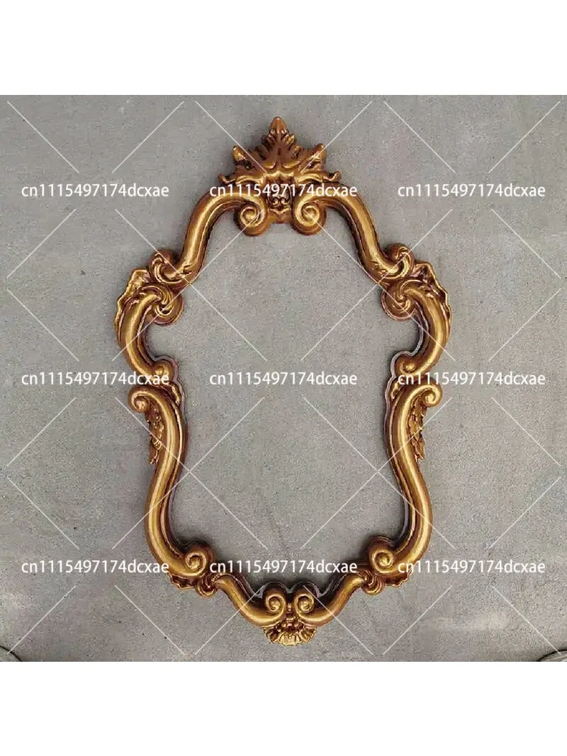 European Wedding Plastic Frame Baroque Retro Background Decoration for Scene Layout