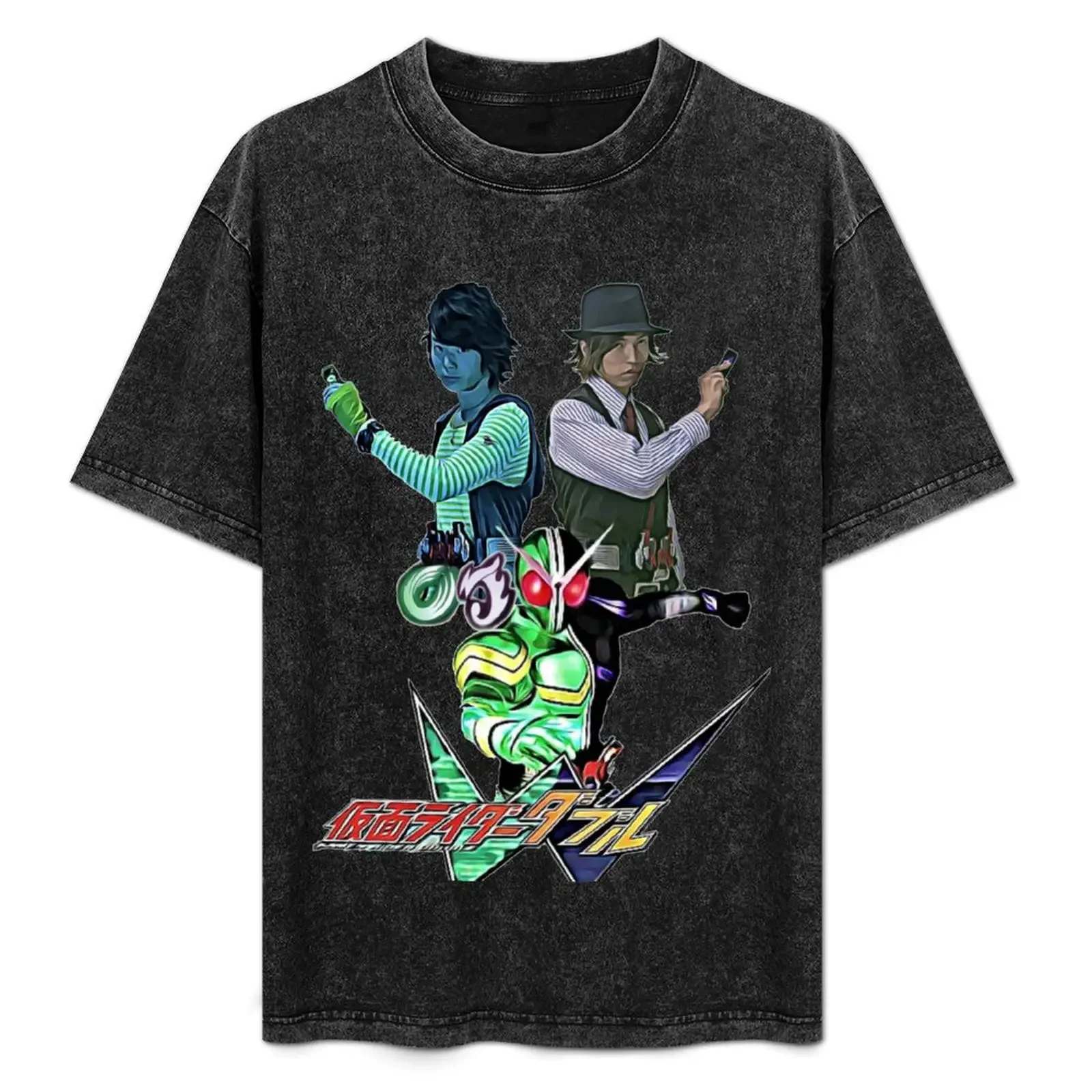 

Kamen Rider W Double Hard Boiled T-Shirt funny shirt cotton Luxury man Funny t-shirt oversize t-shirts man t shirt men