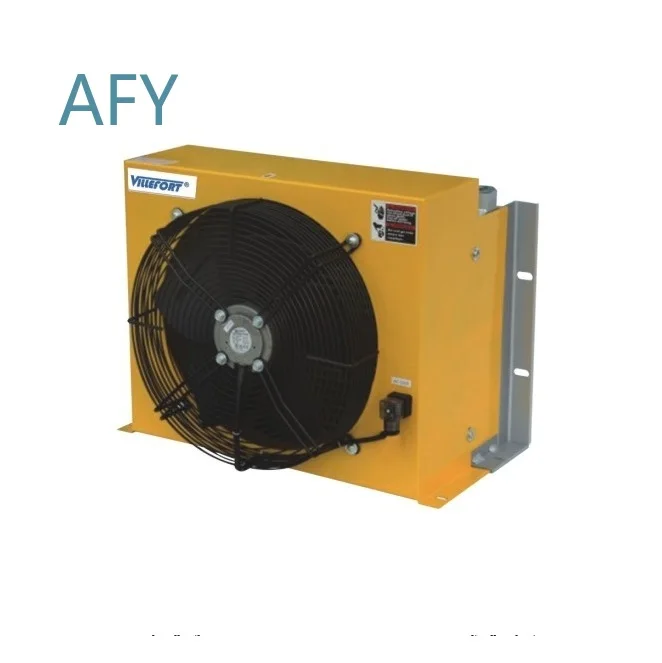 AH1680T Hydraulic Air Cooler for AH Series Variable Pump Discharge Line Hydraulic System Return Pipe Line Oil Cooler Heat
