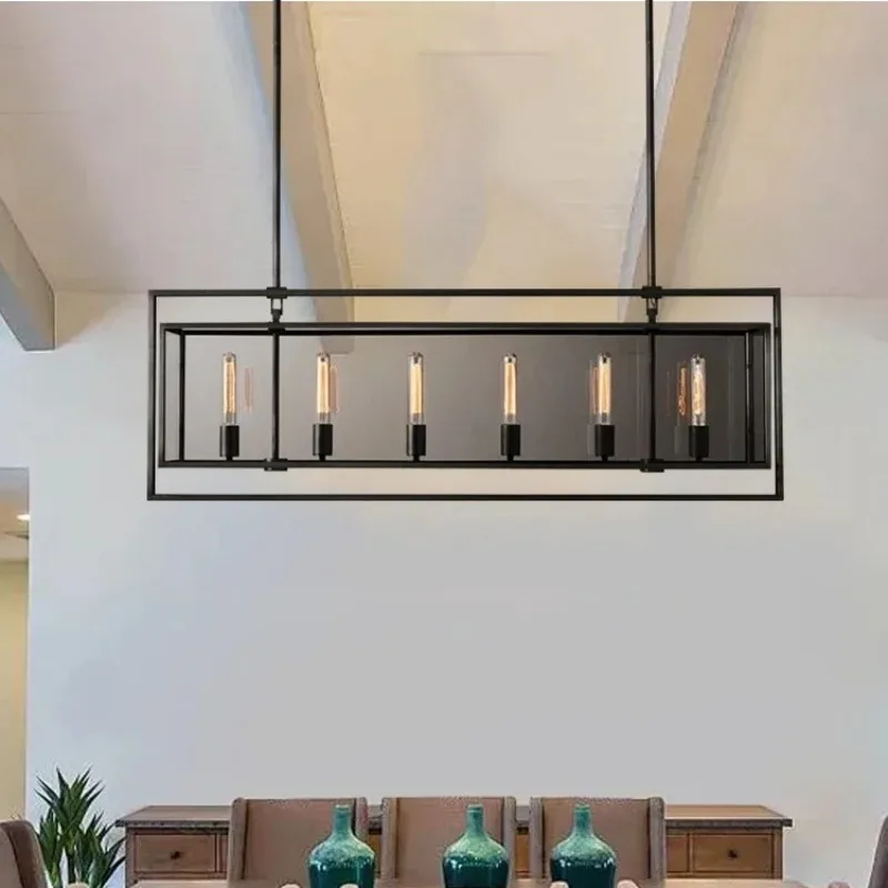 

Retro American Style Minimalist Brass Chandelier Vintage 2025 Luxury Hanging Lamp for Living Room Dining Table Lustre Lampe