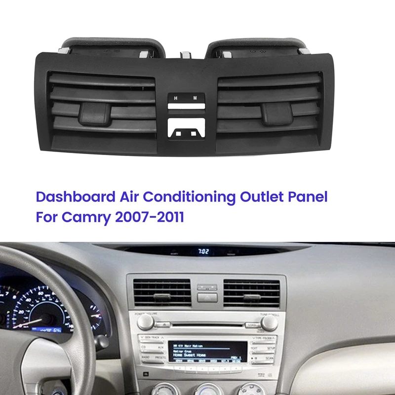 55660-06030 Car Dashboard Air Conditioning Outlet Panel For Toyota Camry 2007-2013 Air Vent Grille Cover US Version Car Parts