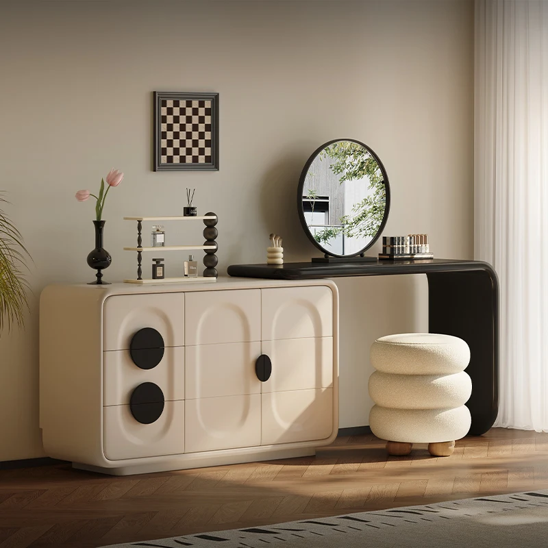 

Cream wind premium dresser chest integrated simple 2025 new model