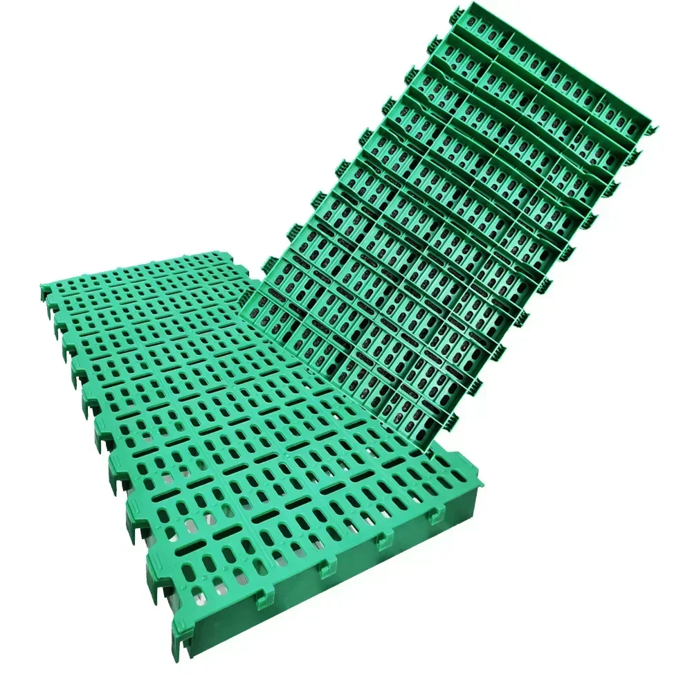 1000*600*53 mm Plastic Pallet for Livestock Farm Plastic Slatted Floor for Pig Goat Sheep Farm Factory Directly Sale