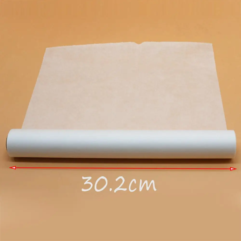 Greaseproof Oven Bakeware Baking Cooking Paper 10M 35M Baking Paper Parchment Paper Rectangle Baking Sheets for Bakery BBQ Party