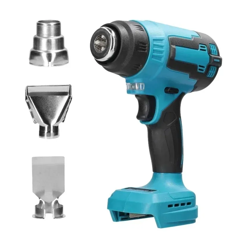 

21V Hot Air Gun 480-550 ℃ Hot Air Gun Handheld Rechargeable Hot Air Gun Suitable for Heating Equipment