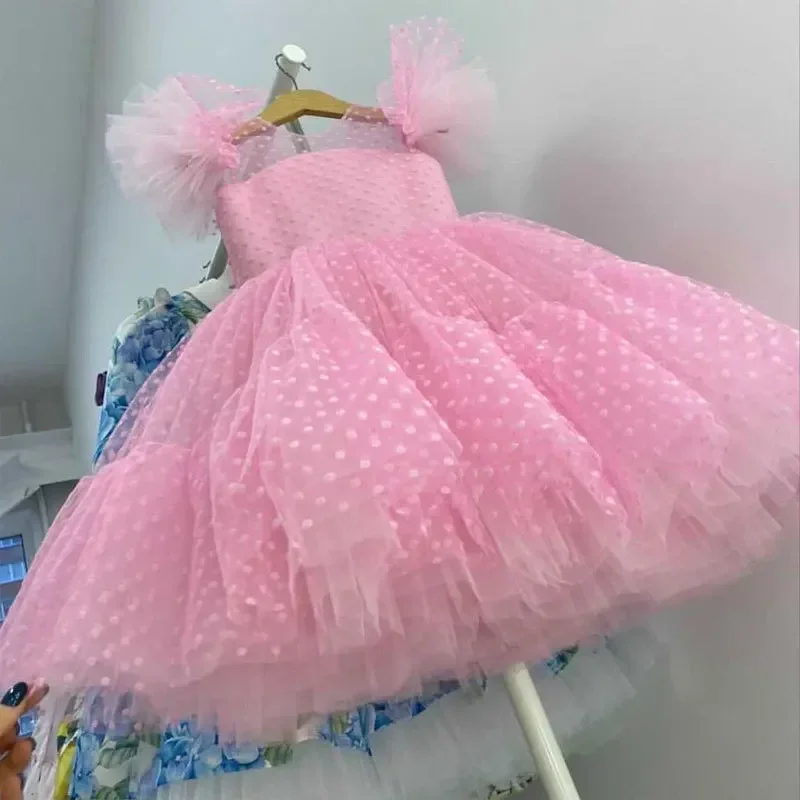 Party Dress for 3-10Y Baby Girls Fancy New Year Evening Gown Elegant Princess Dresses Ball Gowns Kids Birthday Wedding for Girls