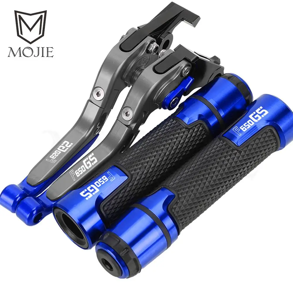 

Motorcycle Accessories Brake Clutch Levers Handlebar Handle bar Hand Grips ends FOR BMW F650GS F650 GS 2008-2012 2011 2010 2009