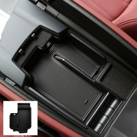 For BMW 5 Series G30 G31 2020-2023 Storage Box Car Central Armrest ABS Storage Box Organizer for BMW 5 Series Accessories
