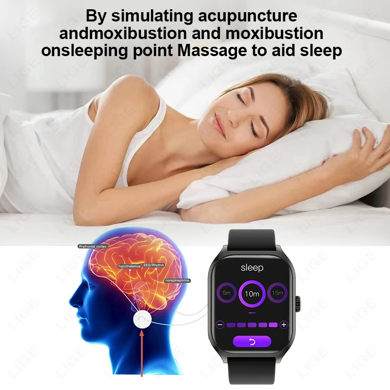 2026 Men Smart Watch Military Health Monitor Wireless Call Fitness Waterproof Sports Smartwatch for IOS Android Phones AI Voice - view 2