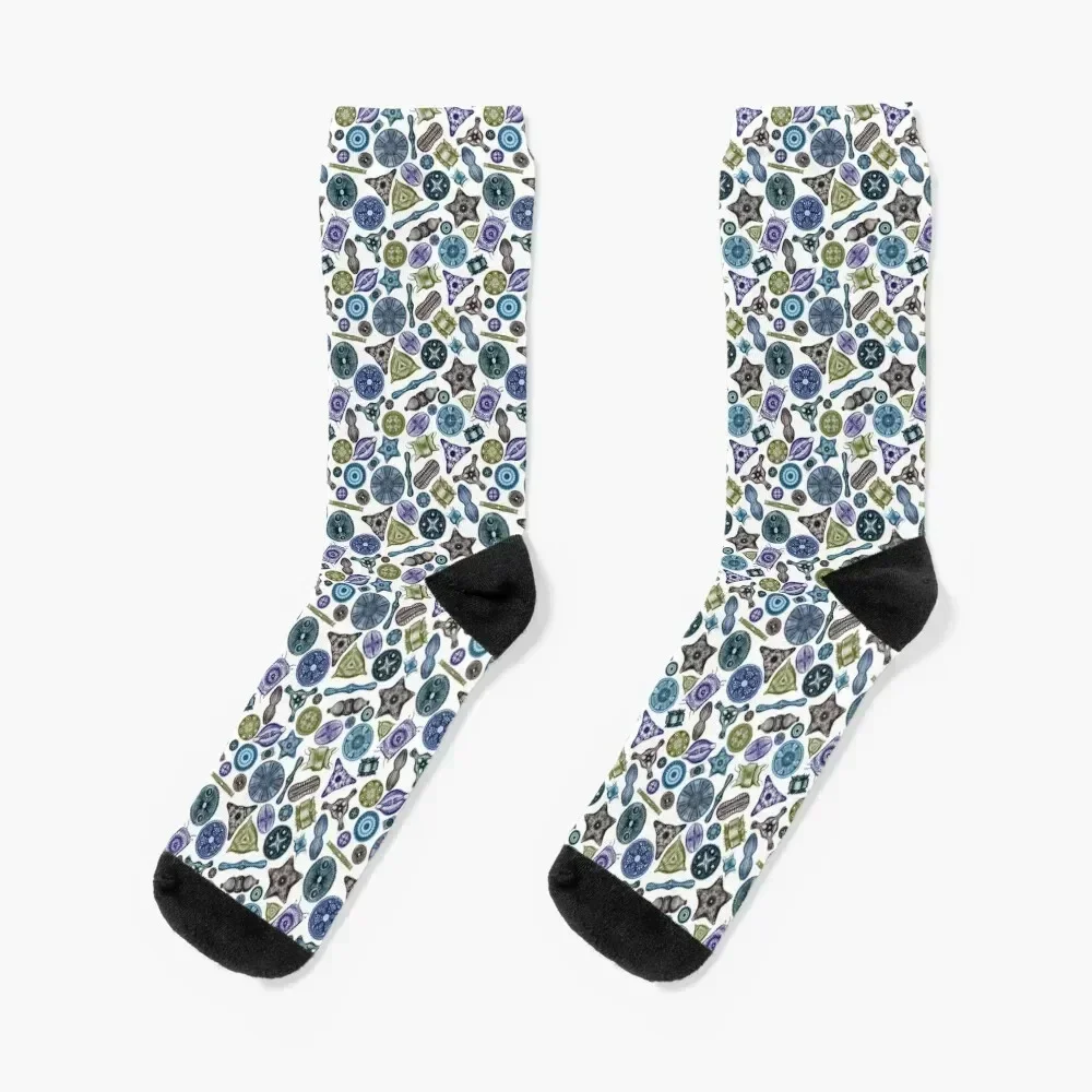 

Ernst Haeckel Diatoms Tossed in Sea Hues Socks hiking Argentina Hiking boots gym Socks Men's Women's