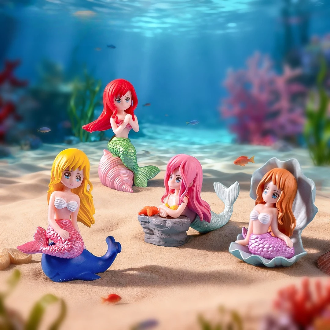 Pretty Mermaid Figurines for A - огляд і ціна Aquarium Fish Artificial