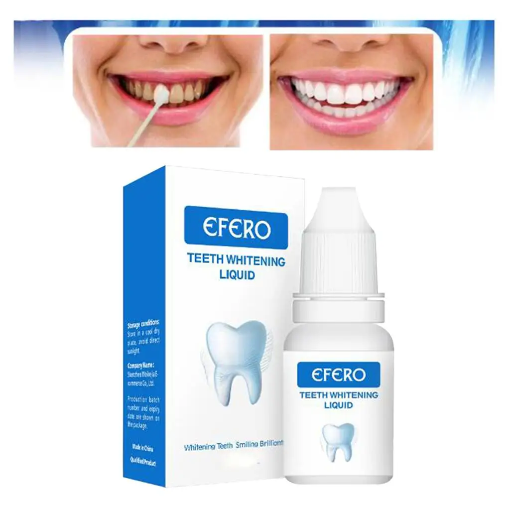 EFERO Professional Oral Hygiene Whitening Essence Powder Oral Care Powder Natural Removes Plaque Whitener Powder