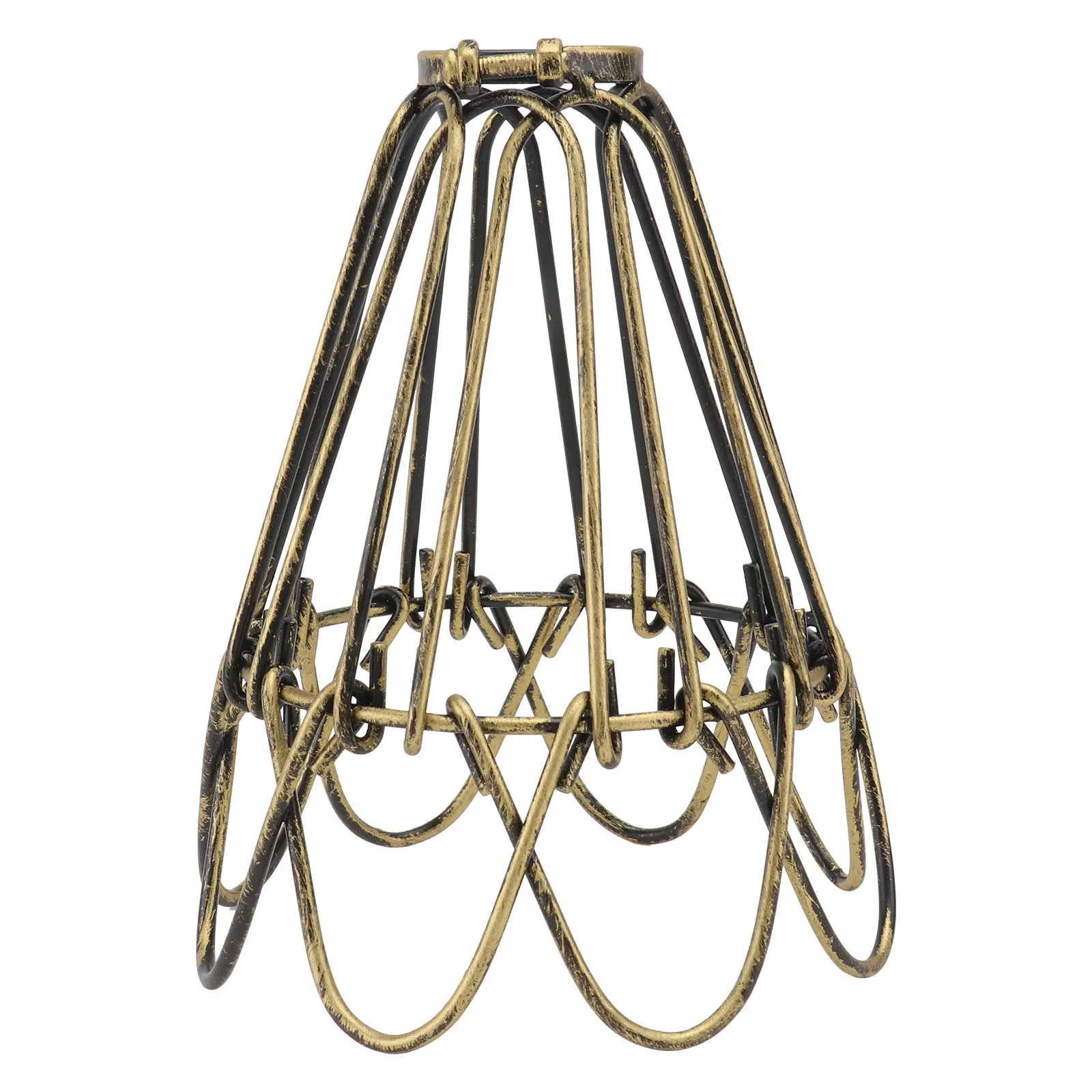 

1Pcs Vintage Retro Iron Petal Lampshade Elegant Ceiling Lamp Decoration Decorative Light Adornment for Home Dorm Store