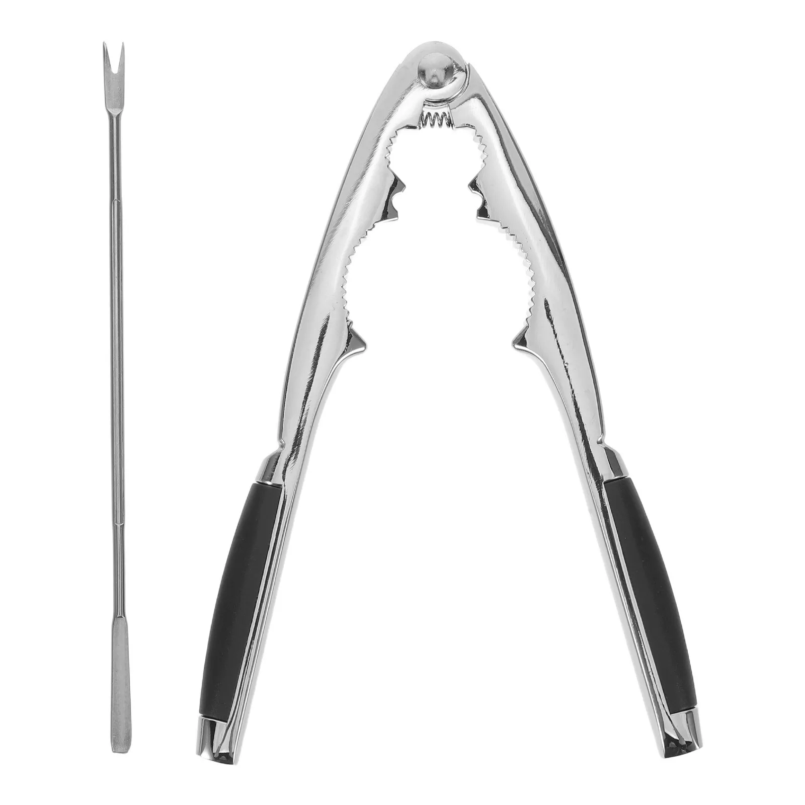 

1 set 1 Set Multifunction Nut Cracker Tool Zinc Alloy Manual Kitchen Chestnut Clip Portable For Walnuts Pecans Hickory Nuts Crab