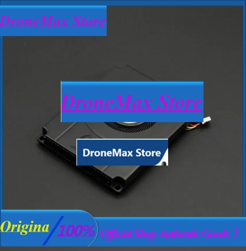DroMaActive Cooling Heatsink For LattePanda IOTA SBC, Ultra-Thin Aluminum, PWM Fan, Easy Install, Pre-applied Pad