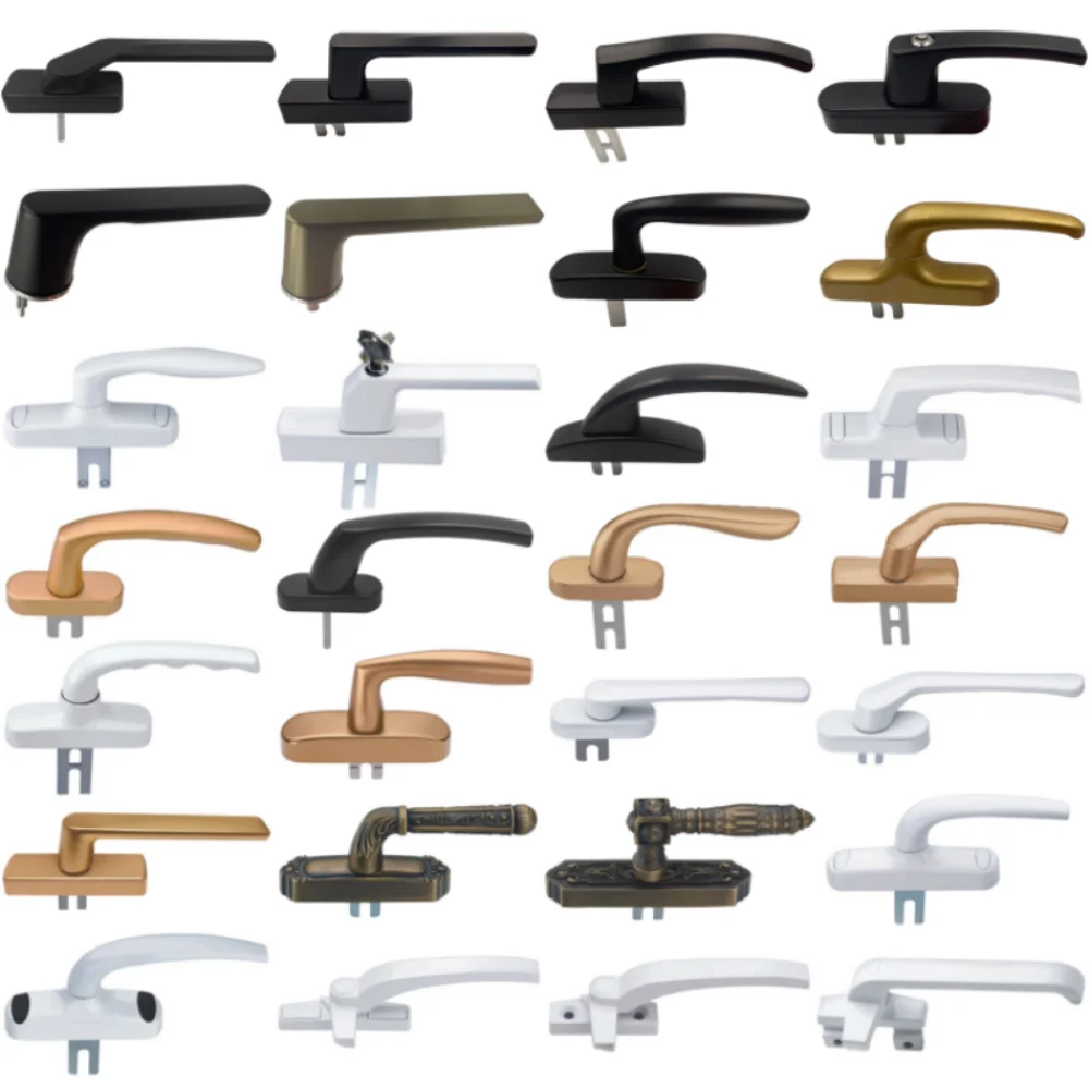 Casement Window Handle Aluminium Accessories Door and Window Handles Home Bedroom House Kitchen