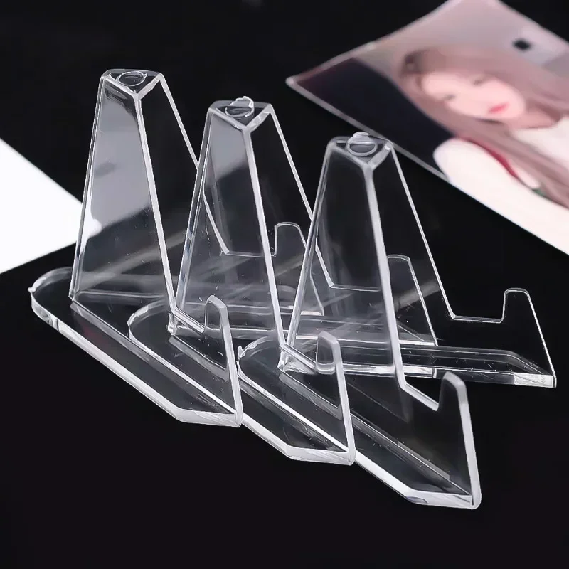 Imagem -05 - Transparente Card Sleeves Sturdy Acrílico Display Stands Conjunto para Idol Photocard Board Gaming Cards Protetores 35pt