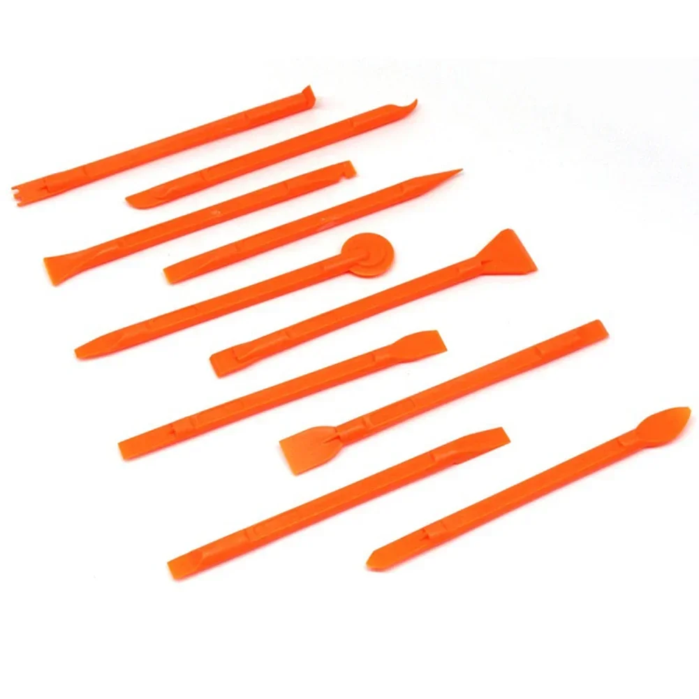 10pcs/Set 10 In 1 Plastic Crowbar Disassemble Spudger Opening Tools Kit For Mobile Phone Tablet Computer Repairing Hand Tool Set