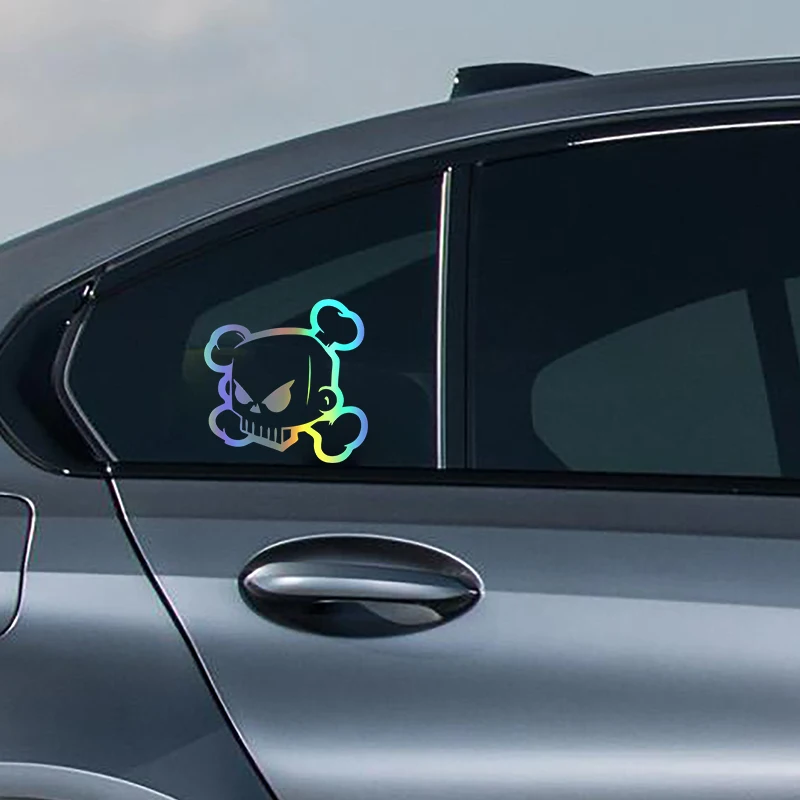 15x15CM Ken Block Skull Sticker, Angry Cartoon Vinyl Decal, Personalized Auto Body Window Styling Decoration Accessories - view 4