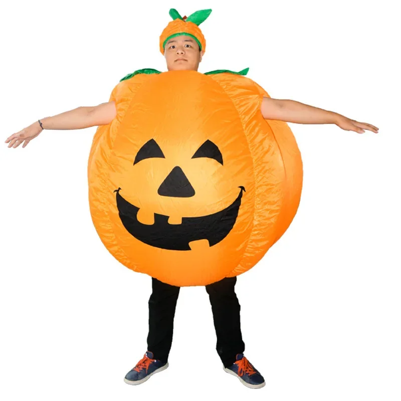 Cosplay Inflatable Halloween pumpkin Mascot Costume Advertising Ceremony Fancy Dress Party Anime stage performance show props gi