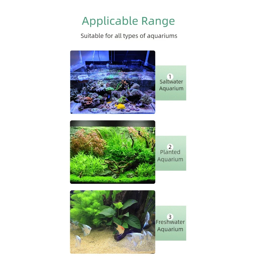 Aquarium Temperature Sensor Accurate Temperature Gauge Aquarium Monitoring High-Precision Sensor Accurate Fish Tank Thermometer