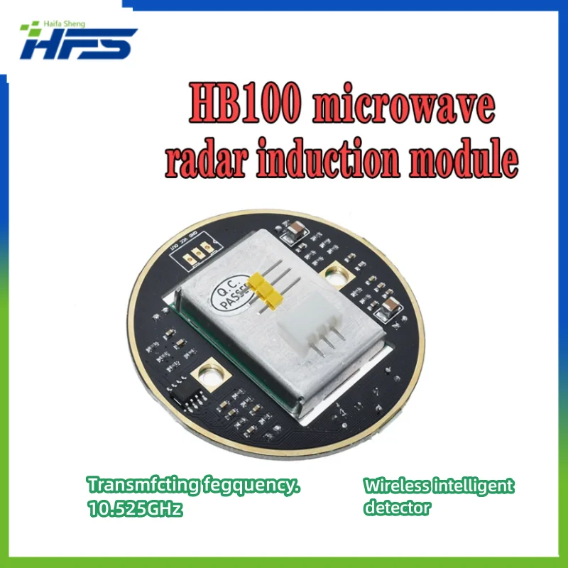 HB100 x 10.525GHz Microwave Sensor 2-16M Doppler Radar Human Body Induction Switch Module for Ardunio