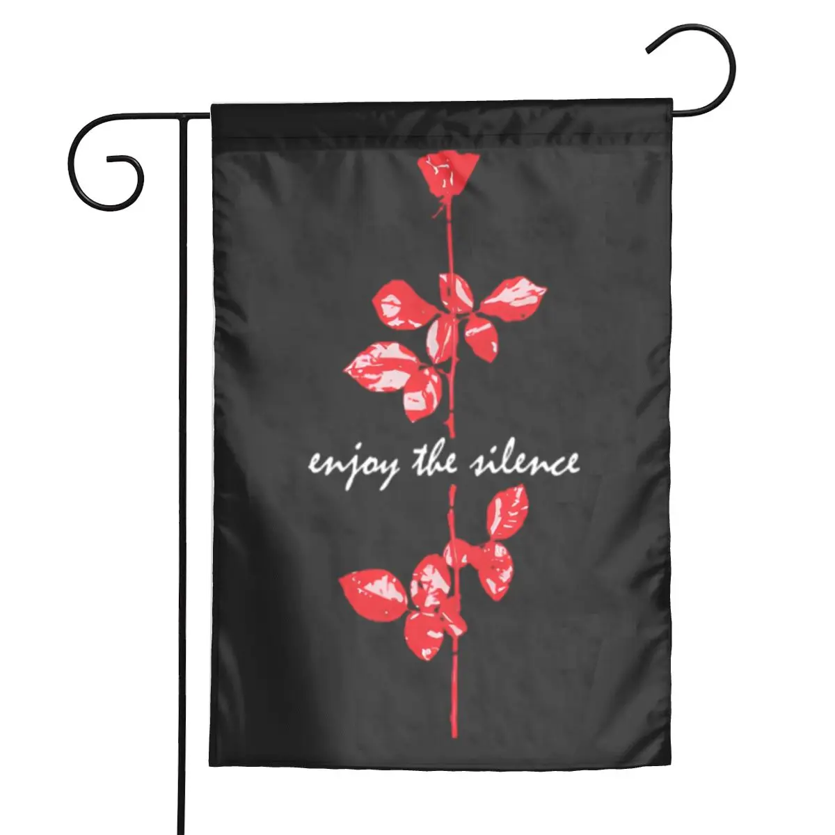 Custom Heavy Metal Rock Band Depeche Cool Mode Garden Flag 12x18 Double Sided Flags for Yard Outdoor Decor