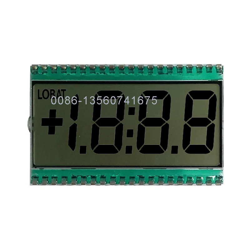 3 1/2 3.5 Bit 3V Segment Digital LCD Module Display Screen transflective Glass  (Outline: 50.8*30.5MM) 40P for Multimeter