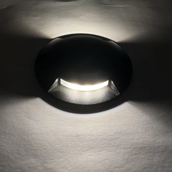 1W 2W 12V กันน้ํากลางแจ้ง Slim Type LED ใต้ดินสวนระเบียงไฟสนามหญ้าบันไดแพลตฟอร์ม GROUND Light Spotlight