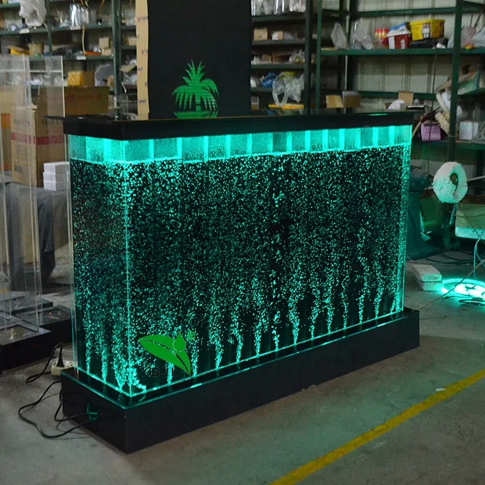 ออกแบบเคาน์เตอร์ต้อนรับสปาโรงแรมทันสมัยพร้อมไฟ LED อะคริลิคเปลี่ยนสีได้