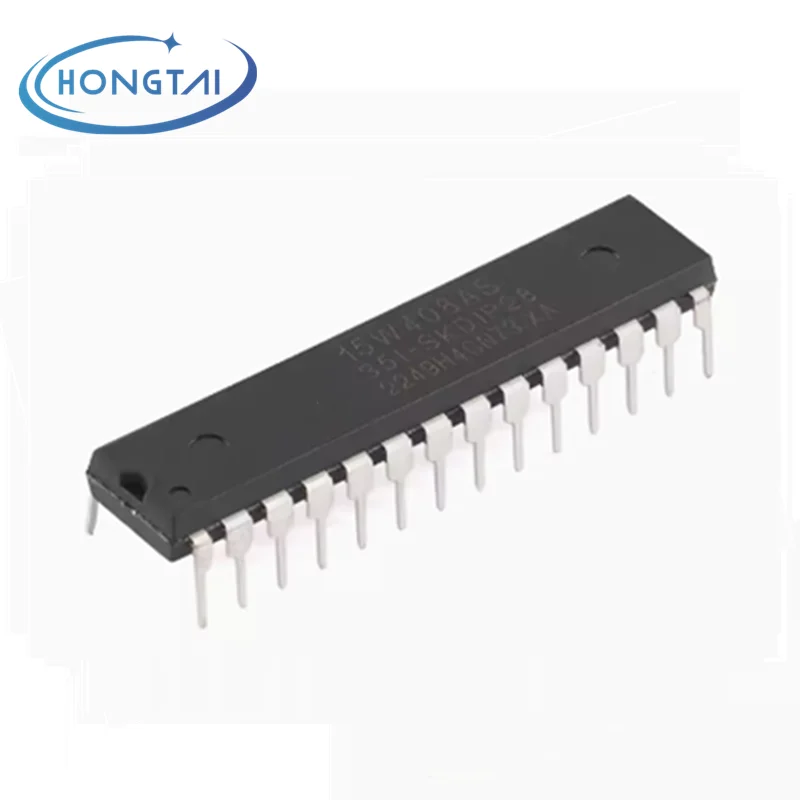 Microcontrolador aprimorado original, STC15W408AS-35I-SKDIP28, 1T 8051, MCU, STC15W408AS, novo, 10pcs