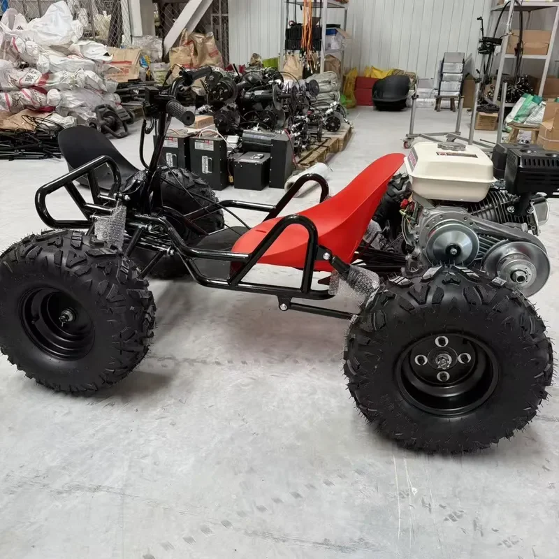 10 Inch Grip Type High Horsepower Four Stroke Fuel Go Kart Drift Off Road Climbing All Terrain Vehicle