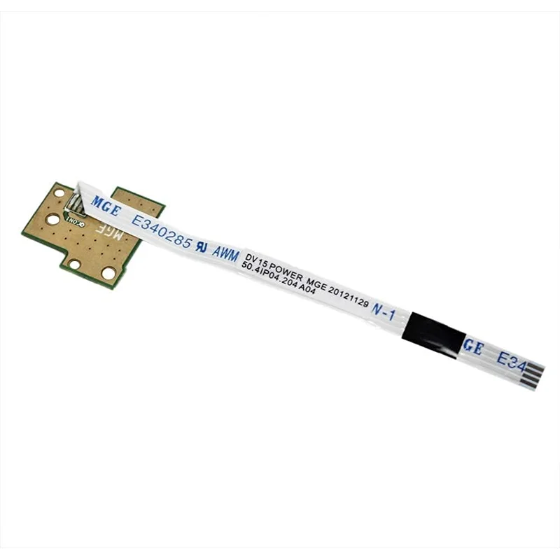 Nueva placa de interruptor de botón de encendido con Cable-50.4IP04.204 para Dell inspiron N5040 N5050 M5040 3520 V1540 V1550
